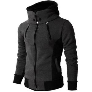 Vêtement d'extérieur pour homme, manches longues, col haut, Slim, décontracté, mode, collection - Product Image 3