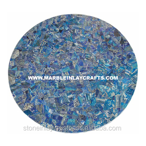 Dessus de Table en Lapis Lazuli naturel - Product Image 1