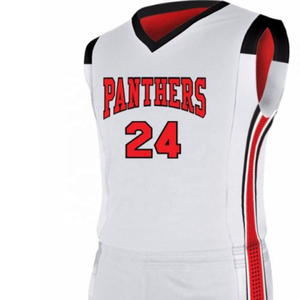 Maillot de basket-ball sur mesure dernier design court uniforme de basket-ball personnalisé bon marché - Product Image 2