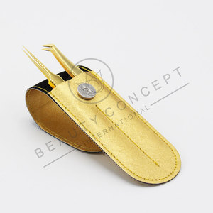 แหนบขนตาปลอมมืออาชีพมืออาชีพ45องศาวัสดุสเตนเลสกึ่งโค้ง - Product Image 6