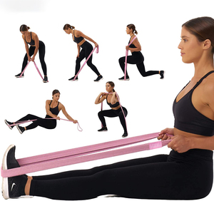 Élastique de résistance avec Logo personnalisé, bandes en coton pour l'entraînement physique et la gymnastique - Product Image 5