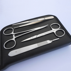 Kit d'instruments professionnels de chirurgie mineure d'anatomie pour étudiants en médecine 4 pièces - Product Image 4