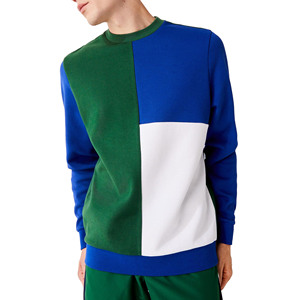 เสื้อสเวตเชิ้ตผู้ชายผ้าฟลีซเนื้อหนาแบบกำหนดเอง พร้อมโลโก้ปั๊มนูน 3 มิติ กันลม คอกลม ราคาถูก คุณภาพสูง - Product Image 4