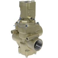 Haute Qualité grand Débit En Aluminium DN 40 1.5 pouces 1-1/2 porte Électrovanne 3 Voies vanne De Contrôle K23JD-40-15-25W