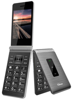 3g KaiOS sistemi özellik flip telefon 2.8 inç tuş takımı cep telefonu GPS, Facebook, WIFI