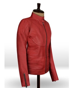 Chaqueta informal de cuero de vaca con cremallera para hombre, piel de vaca de estilo Ben10, colores - Product Image 2