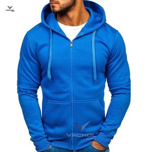 Vente en gros de haute qualité OEM 100% pull en coton chaud polaire surdimensionné capuche brodé en relief solide impression hommes grande taille - Product Image 5