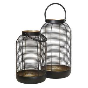 Lanterne en métal faite à la main exportation qualité maison hôtel bougie décorative éclairage Table support Option disponible prix de gros inde - Product Image 5