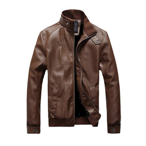 Custom Outdoor <b>Men</b> <b>Leather</b> Jacket With Best Material - Product Image 6