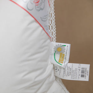 Almohada de cama Gloria 50x70 para dormir 100% algodón pluma de ganso Natural almohada transpirable con precio competitivo almohada de cama - Product Image 5