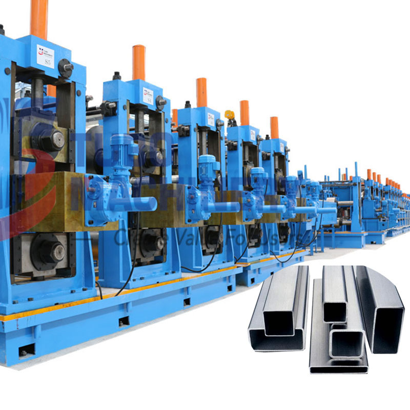 Carbon Steel MS Structural Tube Mill Forming Small Pipe Machine