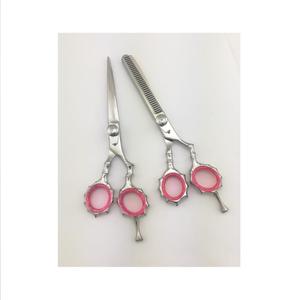 Juego de tijeras de peluquería, cuchilla afilada para cortar el pelo, herramientas + bolsa, tijeras de salón de barbería - Product Image 1