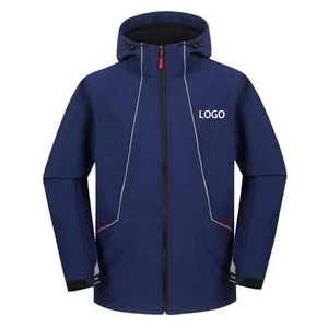 Chaqueta de Invierno Softshell Personalizable para Hombre, con Logotipo, Multicolor, Tallas Grandes, Ropa Deportiva para Adultos, Ecológica, Manga Larga - Product Image 1