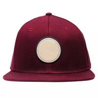Topi Snapback Bergaris Hip Hop 100% Katun Berkualitas Tinggi dengan Logo Kustom untuk Pesta Santai Musim Panas & Olahraga Memancing di Luar Ruangan
