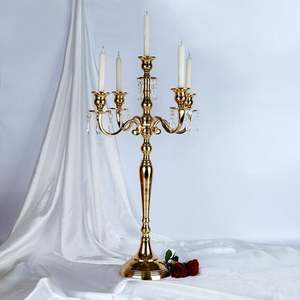 Bougeoir en aluminium pour mariage, support de vaisselle, décoration, taille personnalisée, design moderne - Product Image 1