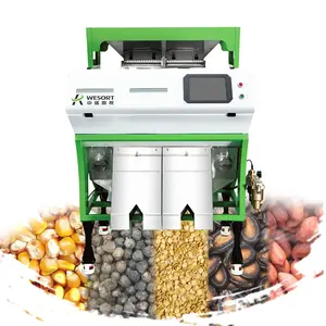 Ccd Color Sorter Sorting Machine Mini Rice Grain Beans Seeds Pulses Small Optical Sorting chili seeds color sorter