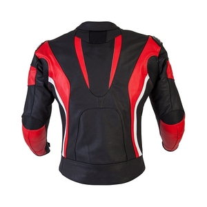 Chaqueta de cuero para motocicleta de carreras para hombre Premium, elegante y cálida, a prueba de viento, estilo motorista callejero, ropa deportiva cómoda - Product Image 2