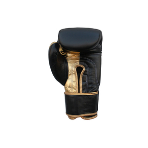 Gants de boxe dorés, gants de combat professionnels noirs et gants de boxe Muay Thai MMA pour le sparring - Product Image 6