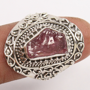 <span class=keywords><strong>Ruby</strong></span> Nhẫn Ấn Độ Artisan 925 Rắn Sterling Silver Tuyệt Vời Nhẫn Tất Cả Các Anh Kích Thước Tự Nhiên Đá Quý Bán Buôn Nhà Cung Cấp - Product Image 2