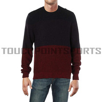 Pull pour homme en coton 100% à la mode, épais, assorti de couleurs, ample, surdimensionné, avec logo sur le devant