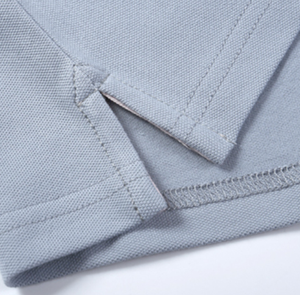 Polo ajustado de 2 tonos para mujer, 100 algodón - Product Image 5