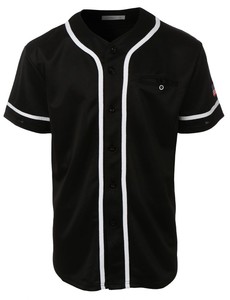 Vêtements de sport de baseball unisexes respirants et antibactériens, uniforme 100% polyester - Product Image 3