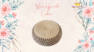 Best Quality Handwoven Natural Water Hyacinth Cushion Vietnam Wholesale From King <b>Craft</b> Viet Supplier - Product Image 5
