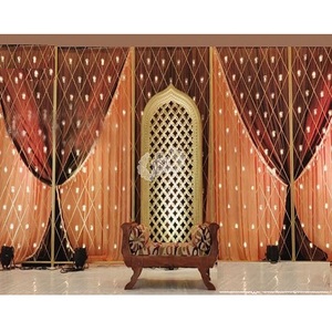 ที่ไม่ซ้ำกันการออกแบบผนังเทียนสำหรับงานแต่งงานตกแต่งราคาขายส่งผนังเทียนแต่งงานเวทีเทียนผนัง - Product Image 1