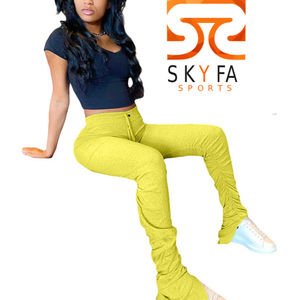 กางเกงรัดรูปผ้ายืด7สี,กางเกงเล้กกิ้งรัดเอวปี2020 - Product Image 2