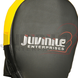 แผ่นเจาะสำหรับคาราเต้ MMA แบบไทยแผ่นหนังมีตะขอสำหรับฝึกเตะ - Product Image 5