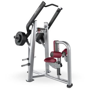 (HT) ticari spor salonu ekipmanları Lat Pulldown makinesi/yüksek kasnak serbest ağırlık plakası Fitness ekipmanları