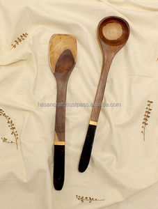 Cuchara para Servir de Madera Ecológica Antiadherente con Diseño de Espejo, Utensilios de Cocina de Diseño Único, Estilo Moderno y Lujoso para Hoteles y Restaurantes - Product Image 5