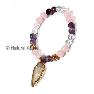 Best Selling <b>Gemstone</b> <b>Bracelets</b> With Arrowheads Buy From The Indian Supplier - Product Image 1