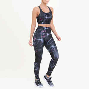 Leggings de sport respirants à taille haute en gros 2025, leggings de fitness personnalisés avec effet push-up pour femmes - Product Image 6