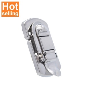 Hot-selling flight case locks with HC225 chrome silver paddle lock hardware screw mounting rectangle variety MIT wholesale - Product Image 1