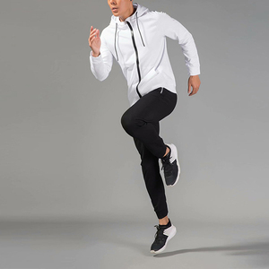 Survêtement de deux pièces pour hommes, haut à capuche et pantalon, survêtement à manches longues, Logo personnalisé - Product Image 4