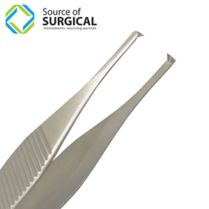 Homostate 1X2 Teeth Tissue Forceps Durable Stainless Steel Manual Surgical Instrument ISO 13485 Certified Class I Model - Product Image 3