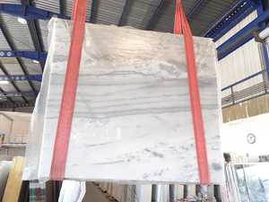 <span class=keywords><strong>2025</strong></span> sang trọng mới mô hình 2cm dày trắng đánh bóng lớn tấm đá cẩm thạch gạch trực tiếp làm gà tây nhà máy tự nhiên kỹ thuật hợp lý - Product Image 3