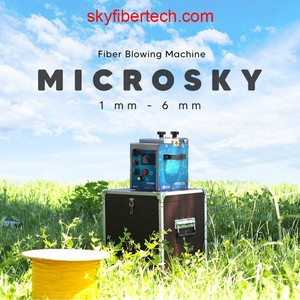 Solutions FTTH Pneumatiques Microduct Machine à Souffler des Câbles à 24 Fibres Certifiée CE SKYAA444 Garantie de 2 Ans - Product Image 2