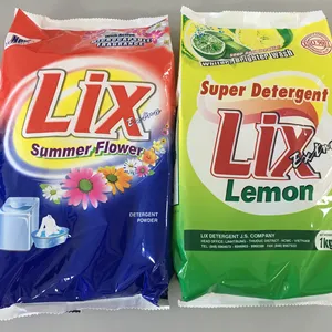 LIX EXTRA SUMMER FLOWER Bột Giặt OEM Nhãn Hiệu Riêng 65G, 150G, 300G, 500G