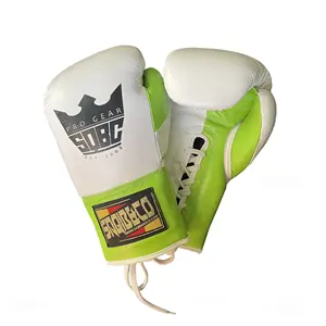 Lace Up White Boxing Gloves, Sparring Gloves, Boxing Training Gloves & Custom Boxing Competition Gloves For Fighters