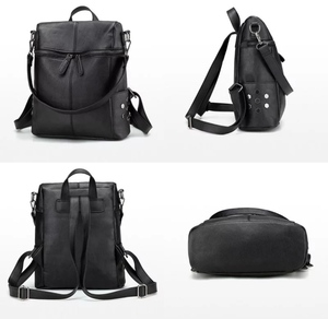 Fashion <b>Men</b> <b>Backpack</b> School Bags <b>for</b> Boys and <b>Men</b> Travel <b>Backpack</b> Leather Crossbody Back Bag Pack - Product Image 3