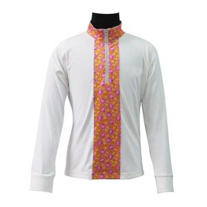 Vêtements équestres fonctionnels chemises Premium évacuant l'humidité femmes cavaliers équestre équitation chemises de spectacle couche de base - Product Image 5