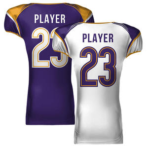 Uniformes de Fútbol Americano OEM de Alta Calidad, Personalizados, Económicos, Auténticos y Cosidos, para Equipos Universitarios Americanos - Product Image 2