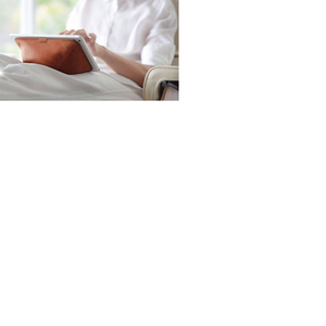 Housses en cuir de coloré à la main pour tablettes, disponibles avec gaufrage de logo - Product Image 1