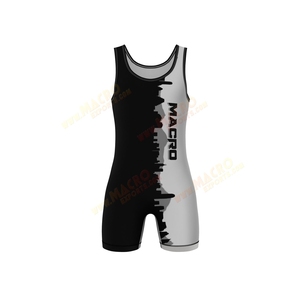 Ropa Deportiva con Estampado por Sublimación Personalizado, Traje de Halterofilia, Singlet de Lucha Libre, Camuflaje, Embalaje Personalizado, para Hombres Adultos, 5-7 Días - Product Image 4