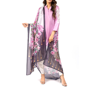 Lawn collection-traje paquistaní shalwar kameez para mujer, vestidos paquistaníes informales, hermoso, nuevo - Product Image 3