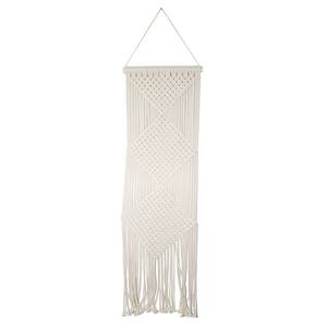 Vente en gros Boho Macramé Tenture murale en céramique écologique et PC pour la maison, hôtel, décorations de Noël et de Pâques en rouge - Product Image 2