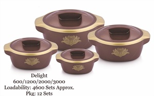 king antique design best hot selling casserole steel with plastic casserole - Product Image 5