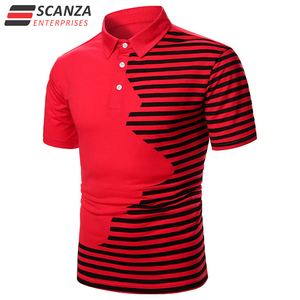 Camisas de Manga Corta para Hombre, Diseño Personalizado al por Mayor, de Alta Calidad, Antiarrugas, Ropa Deportiva de Verano, Tejido de Poliéster/Algodón - Product Image 5